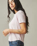 Women's Hemp Jersey Crew Tee - Ballerina